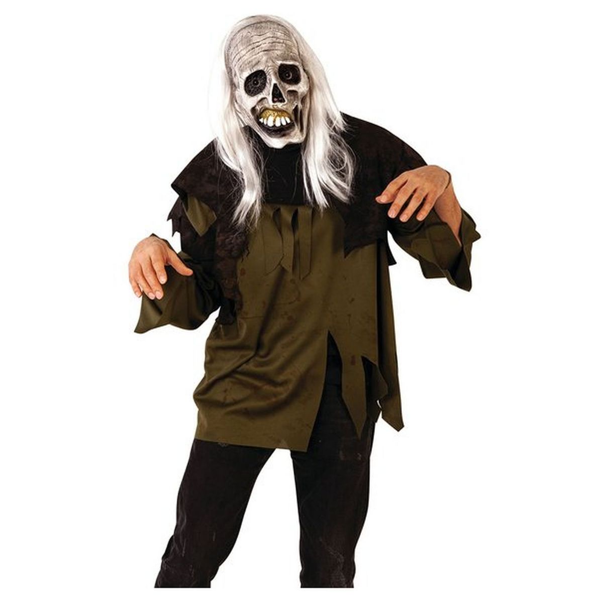 RUBIES Masque Zombie + perruque