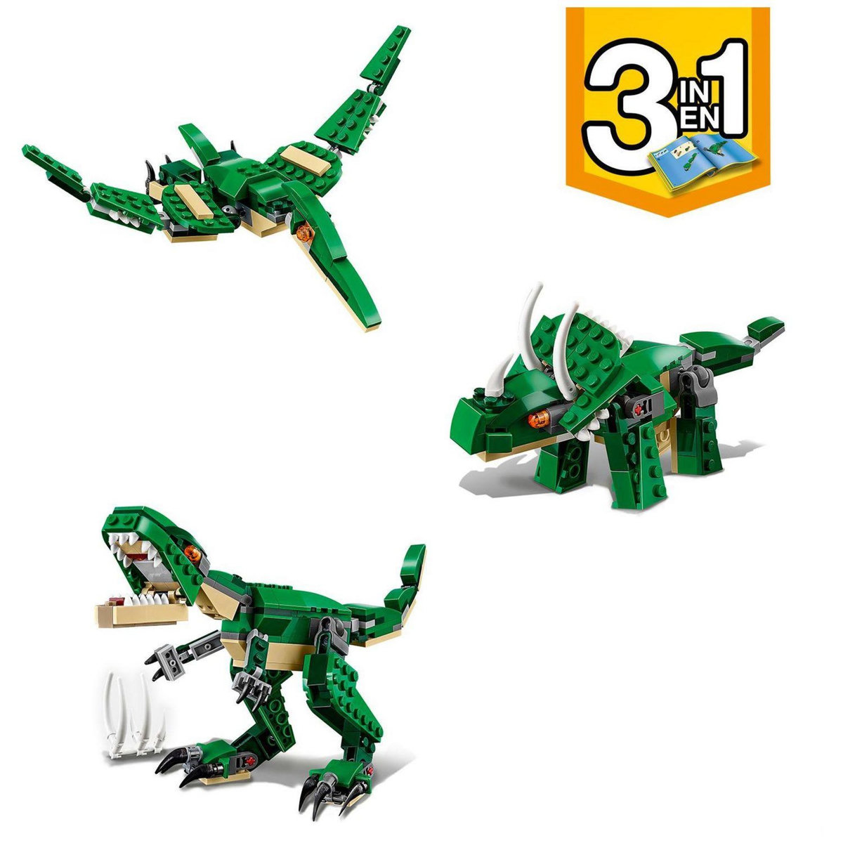 LEGO Creator 31058 Les dinosaures féroces 3 en 1