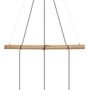 Voir la diapositive 2 : Paris Prix Lampe Suspension 3 Têtes  Timmy  150cm Noir