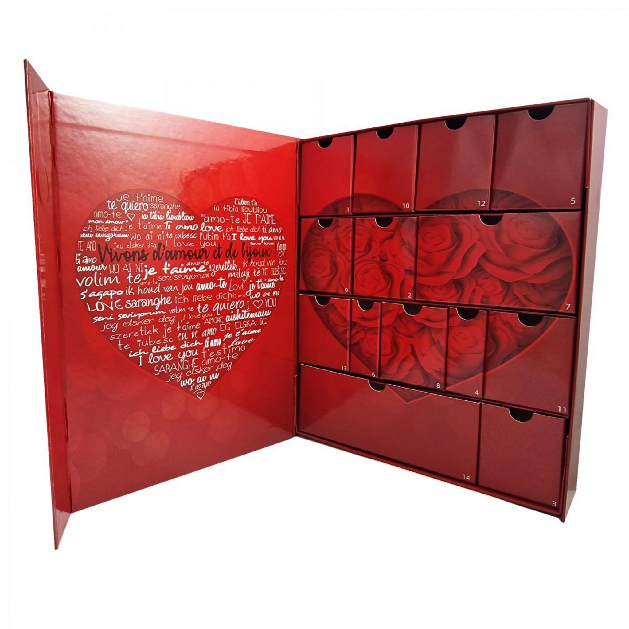 SC CRYSTAL Calendrier de l'avent SC Crystal - 14 bijoux