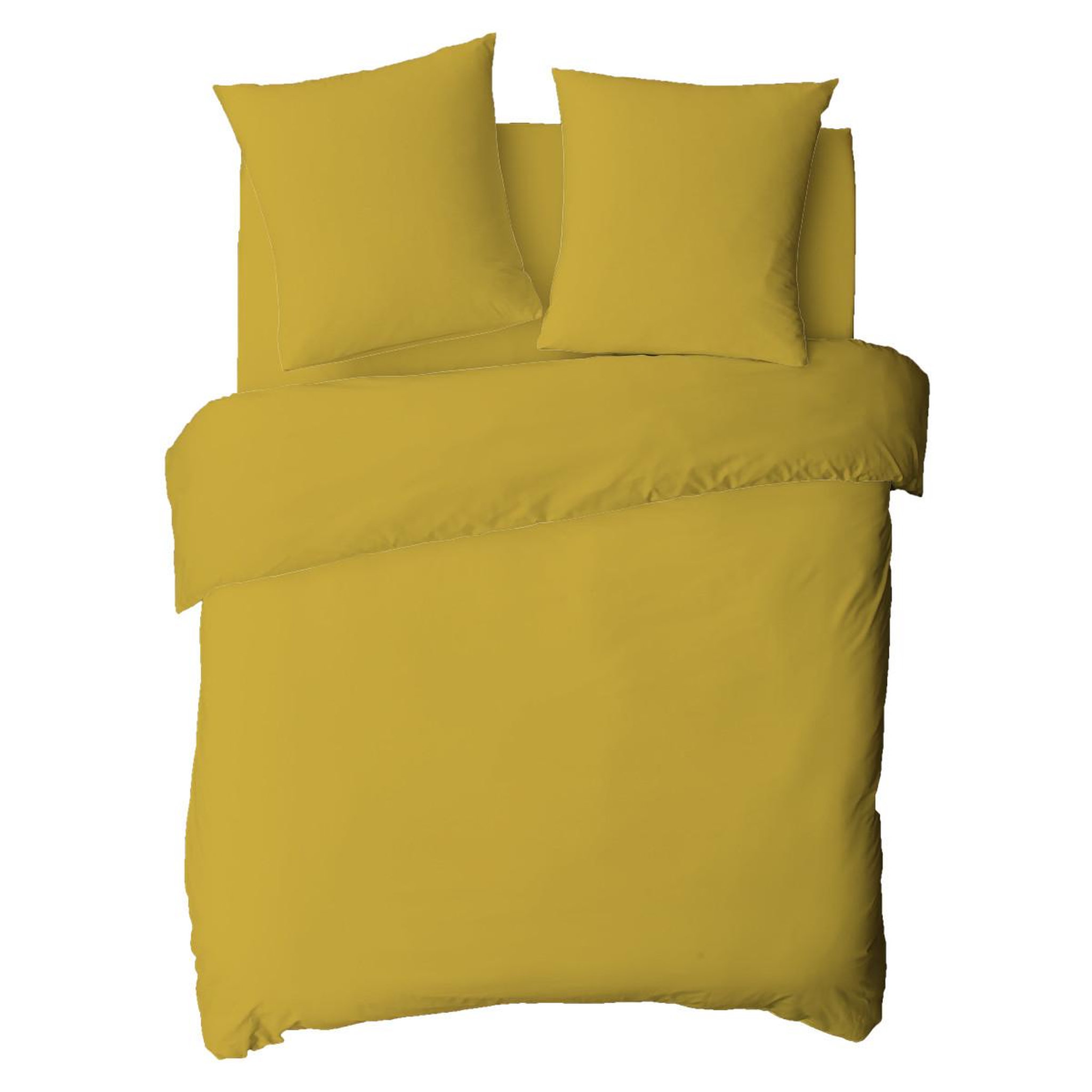 Voir la diapositive 2 : FUTURE HOME Housse de couette en coton 57 fils unie