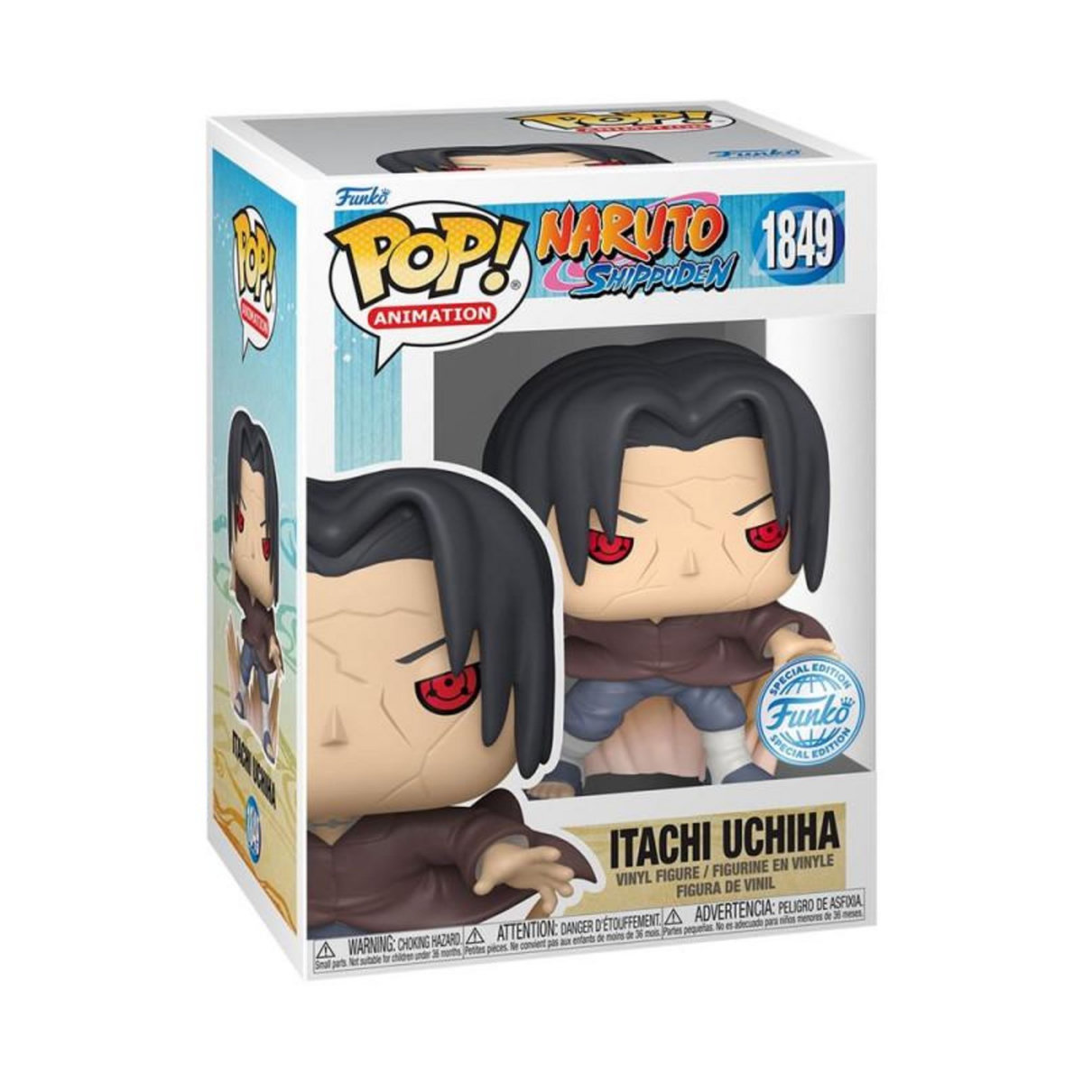 Funko Figurine Funko Pop Animation Naruto Shippuden Itachi Uchiha with Chase Modèle aléatoire