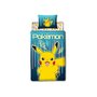 Voir la diapositive 1 : Pokemon Set de chambre - POKEMON - Pikachu - Housse 140 x 200 cm + Taie 63 x 63 cm + Coussin 30 x 30 cm + Masque de sommeil