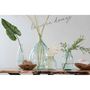 Voir la diapositive 2 : Paris Prix Vase Design en Verre  Bouteille  41cm Transparent