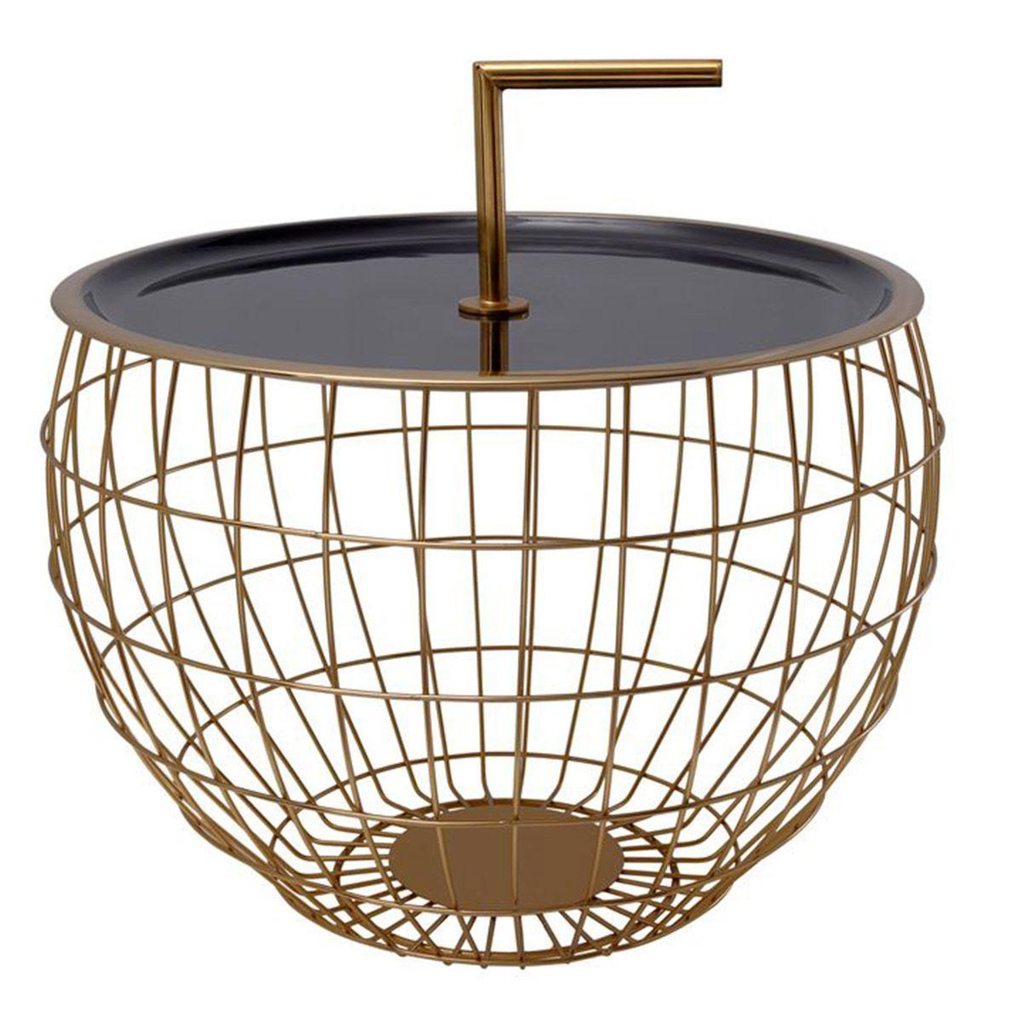 Paris Prix Table d'appoint design  jouy  49cm noir