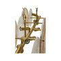 Voir la diapositive 4 : Paris Prix Plafonnier Design  Osaka  100cm Or & Transparent