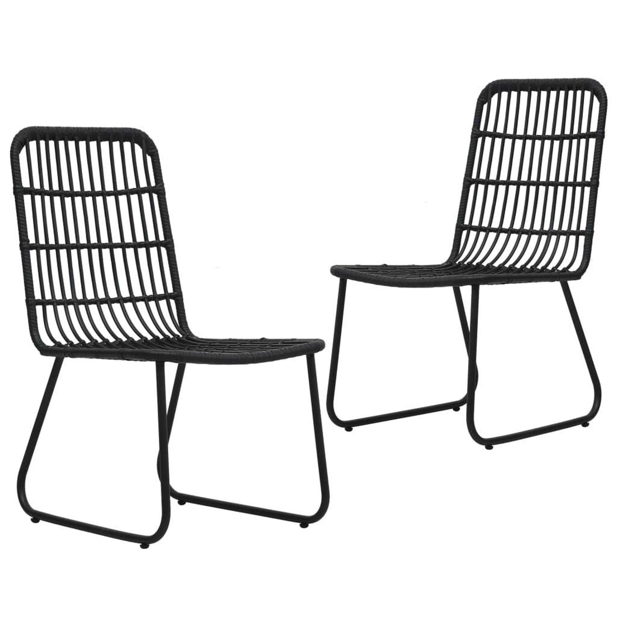 Voir la diapositive 3 : VIDAXL Ensemble a manger d'exterieur 3 pcs resine tressee et verre