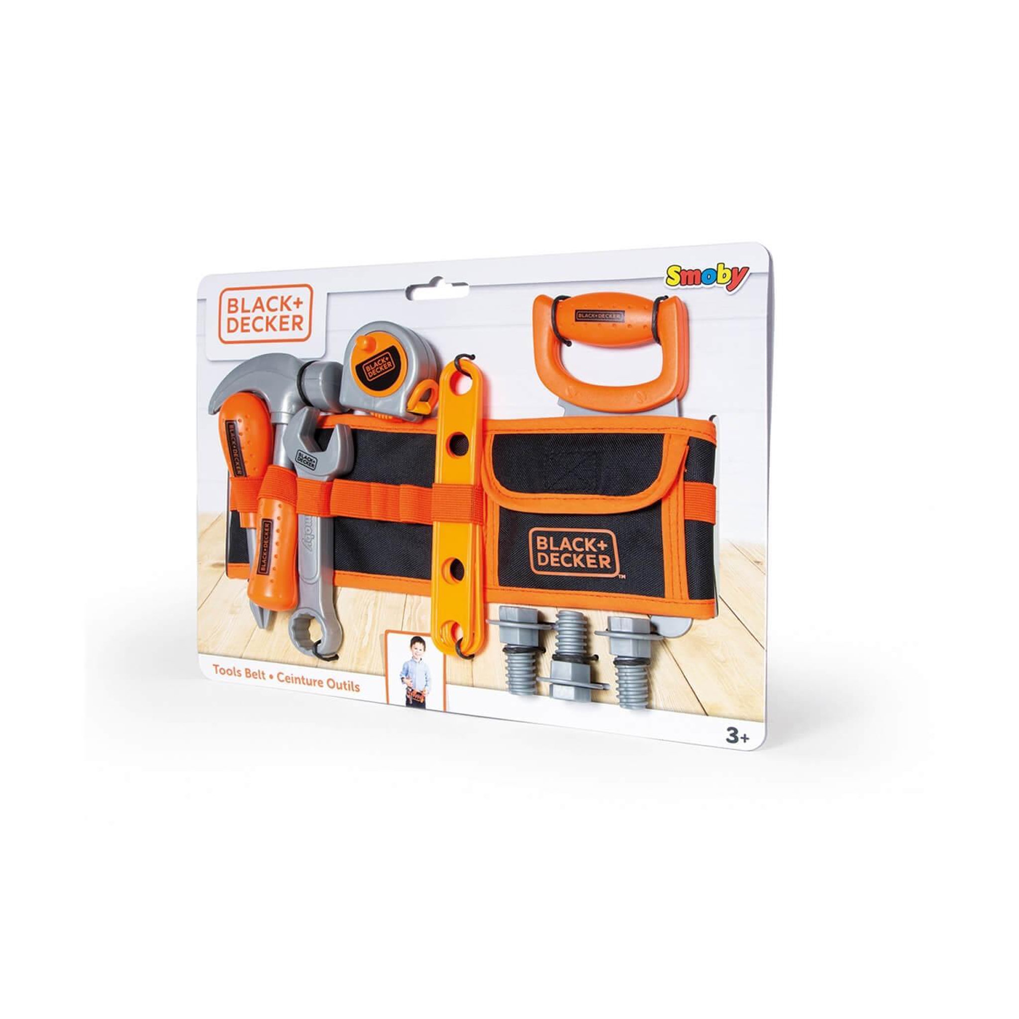 Voir la diapositive 6 : SMOBY Smoby - Black+Decker - Ceinture Outils