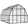 Voir la diapositive 4 : VIDAXL Serre avec cadre de base anthracite 12,63 m^2 Aluminium