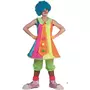 FUNNY FASHION Déguisement Silly Billy le Clown : Femme - L