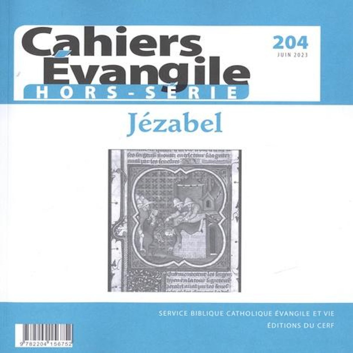 SUPPLEMENT AUX CAHIERS EVANGILE N° 204 : JEZABEL, Burnet Régis