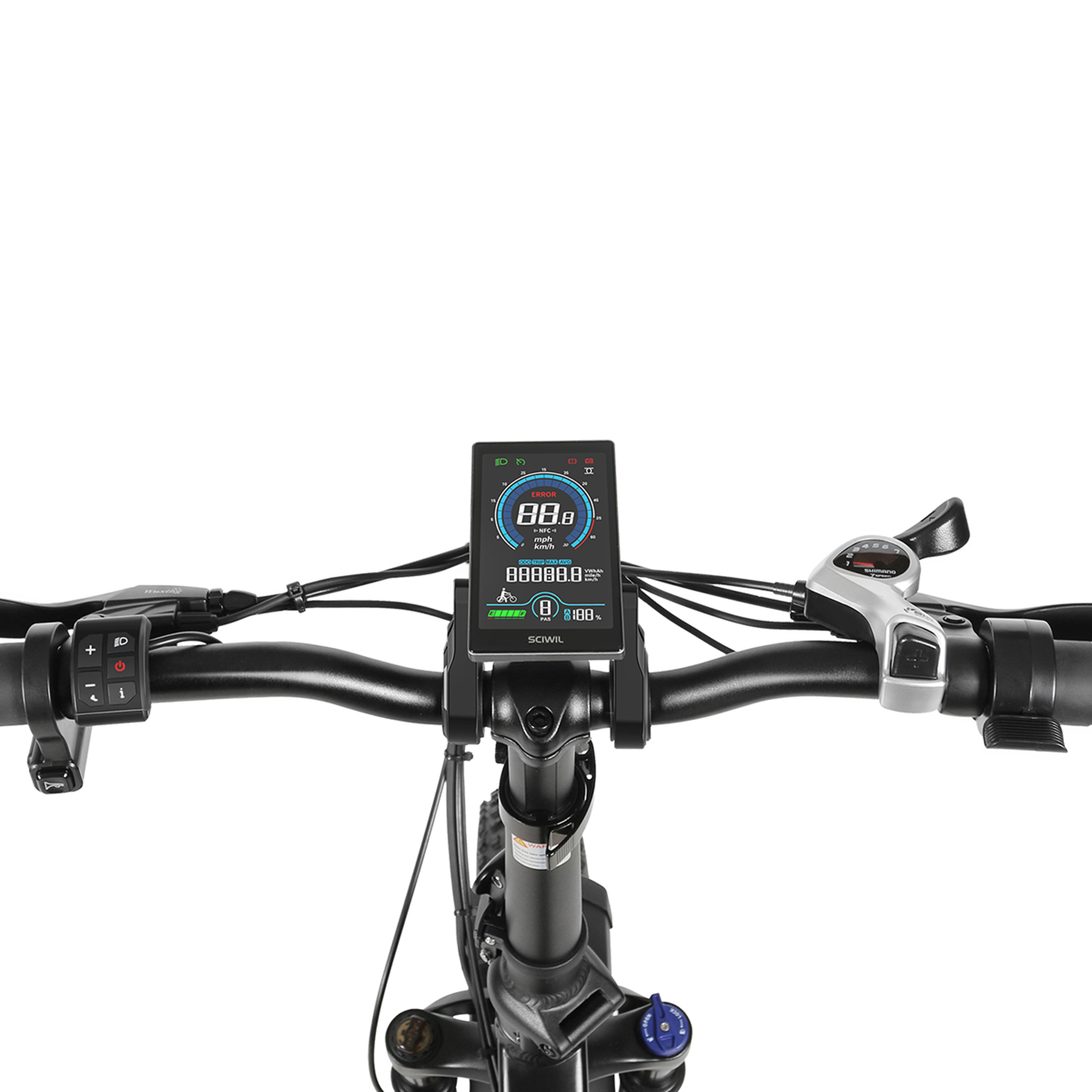Voir la diapositive 3 : SAMEBIKE Vélo électrique pliant SAMEBIKE LOTDM200-II