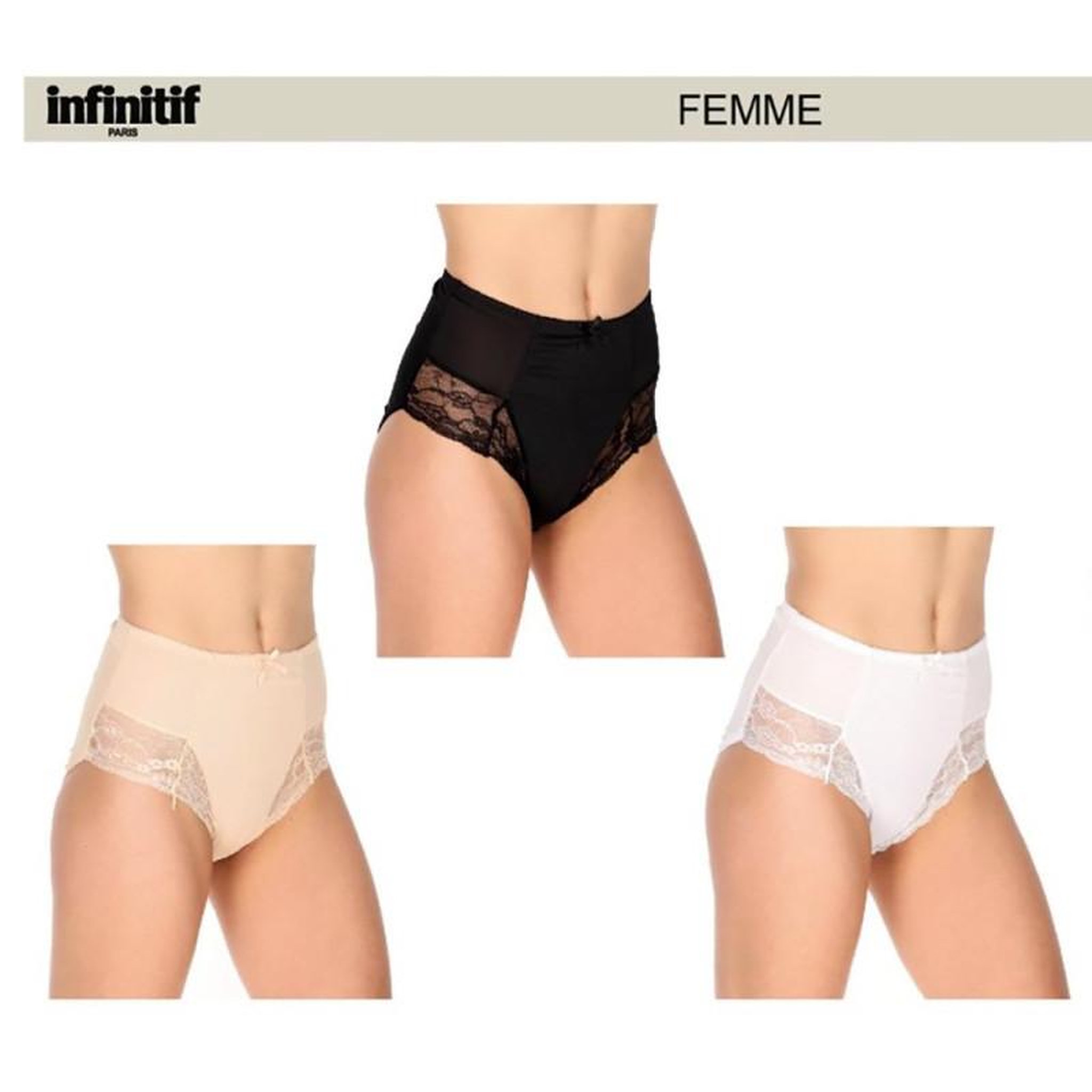 Voir la diapositive 5 : INFINITIF PARIS Culotte Femme INFINITIF