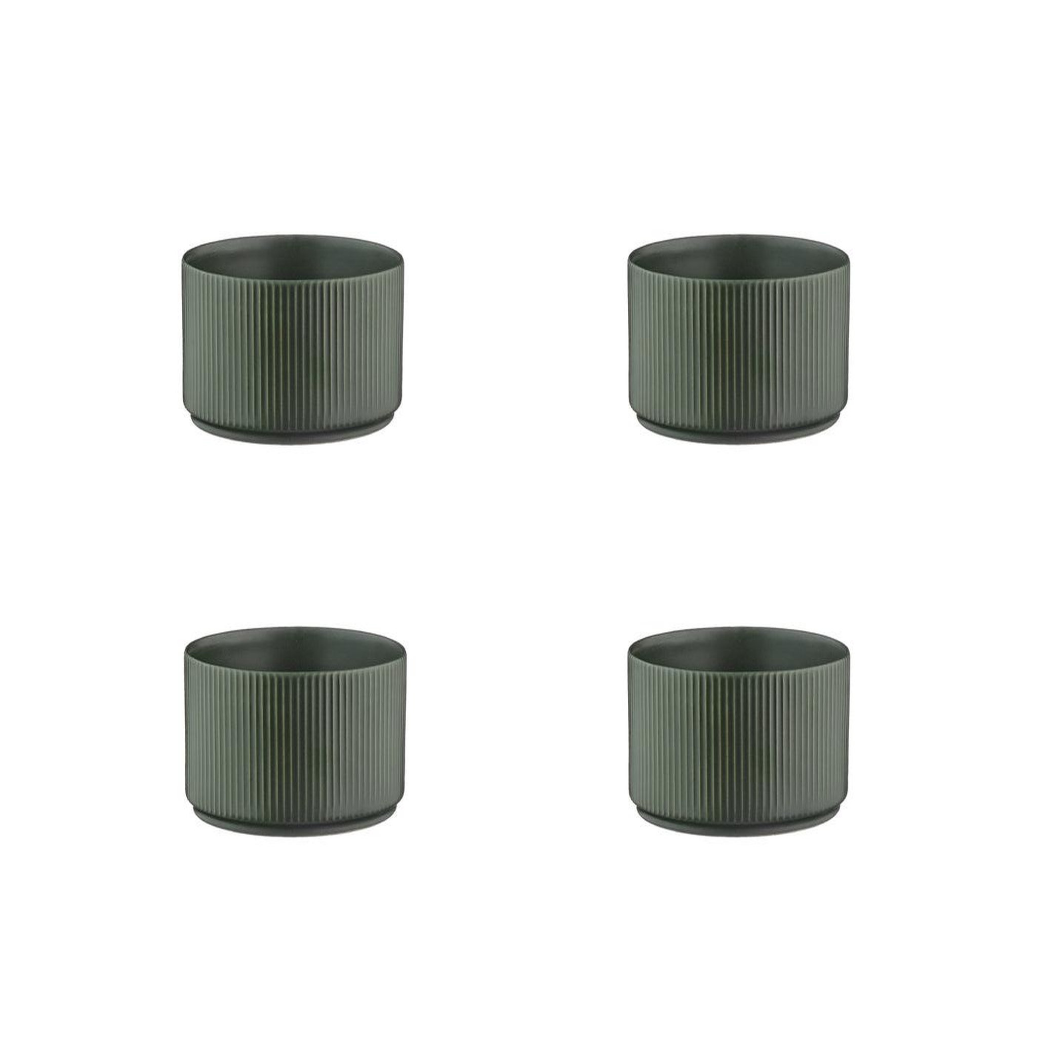 BJORN Bol scandi ø12cm - 4 pièces - olive