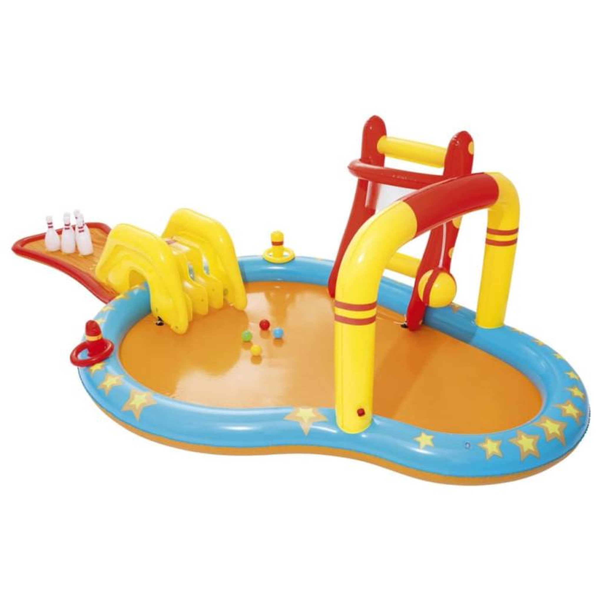 Voir la diapositive 3 : BESTWAY Bestway Centre de jeux aquatiques Lil Champ 435x213x117 cm