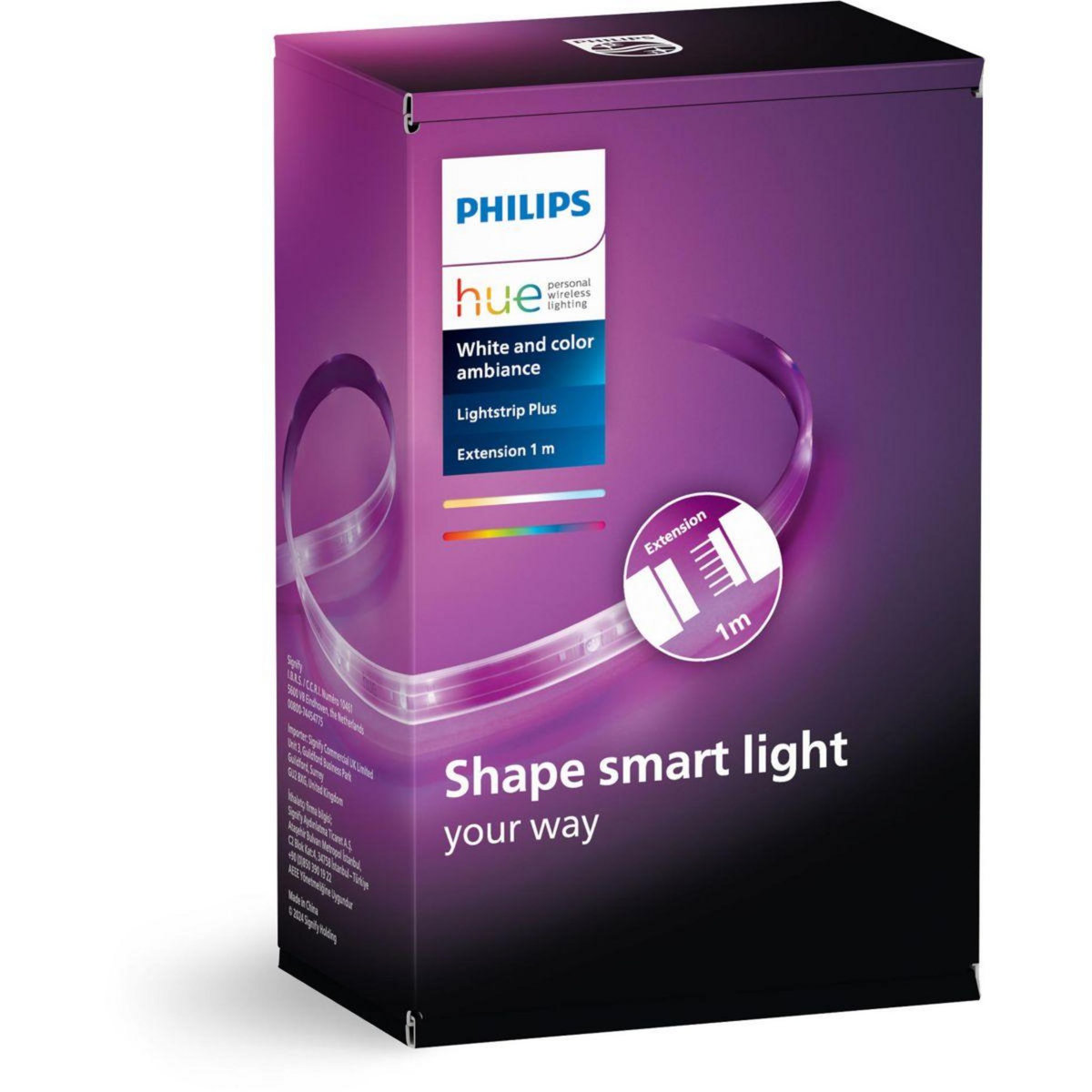 Philips Bandeau LED HUE W&C LightStrip extension 1M