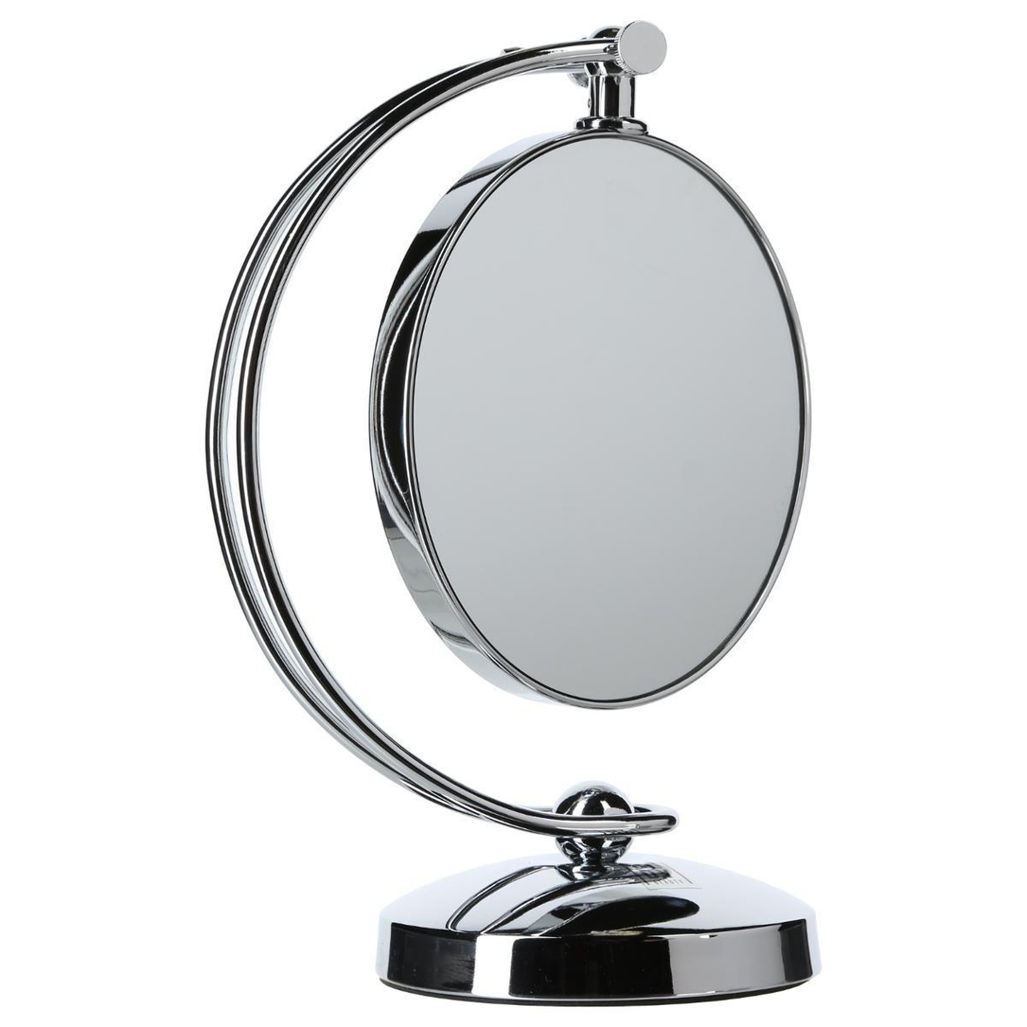 Voir la diapositive 1 : Body beauty Miroir à Poser Pivotant  Double Face  Argent