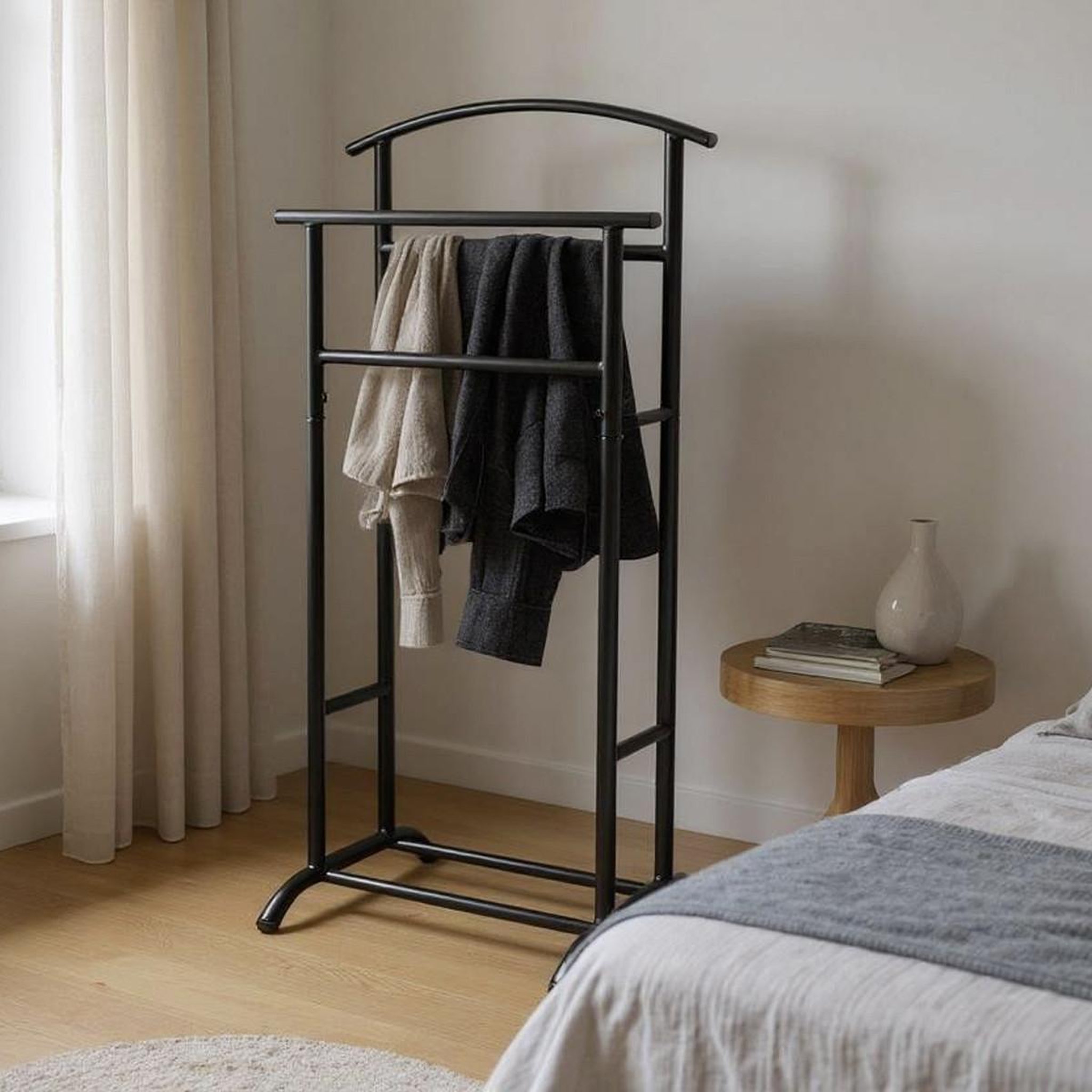 Voir la diapositive 4 : Paris Prix Valet de chambre  théo  107cm noir