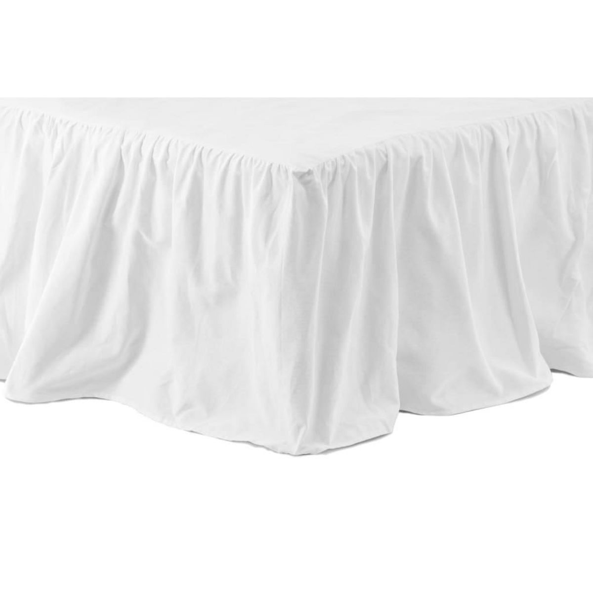 Venture Home Venture Home Jupe de lit Pixy 200x120 cm Coton Blanc