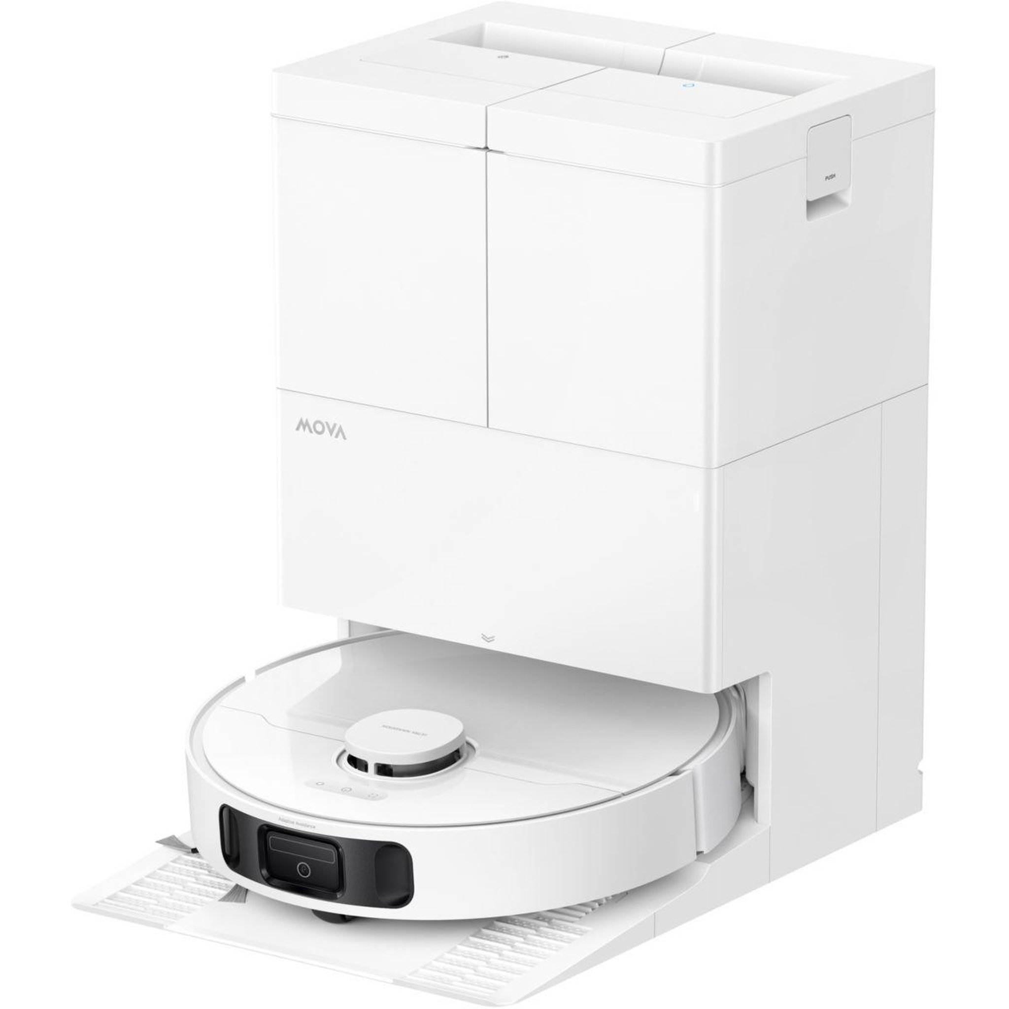 Voir la diapositive 2 : MOVA Robot Aspirateur Laveur E50 Ultra