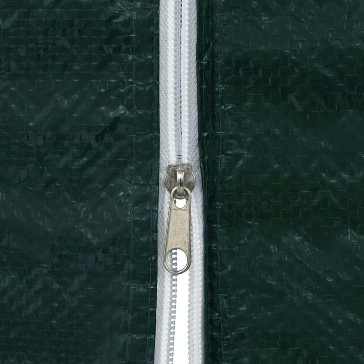 VIDAXL Paroi de tente reception 2 pcs avec fermeture eclair PE Vert