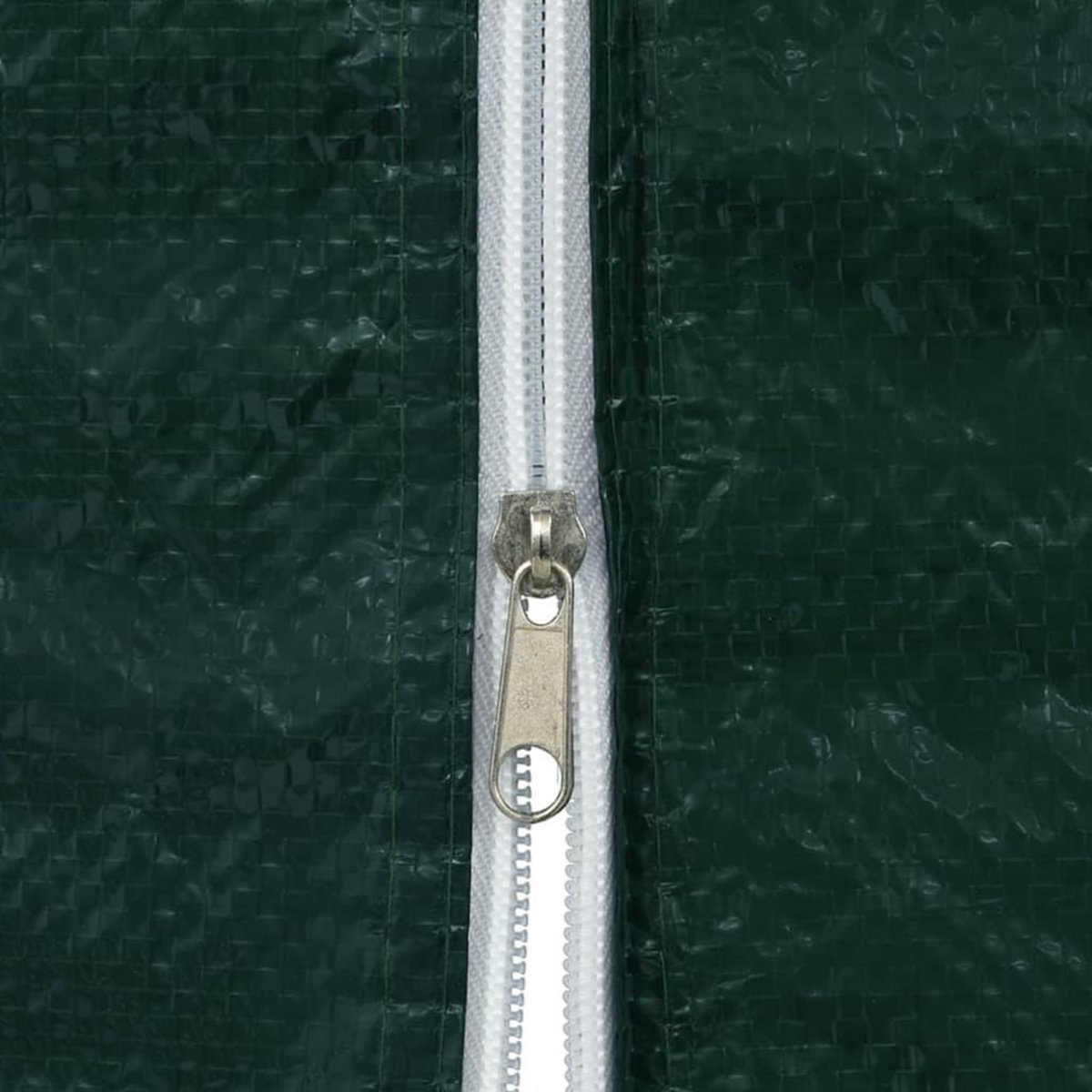 VIDAXL Paroi de tente reception 2 pcs avec fermeture eclair PE Vert