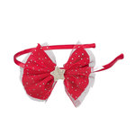 SOUZA Serre-tete noeud Estelle rouge