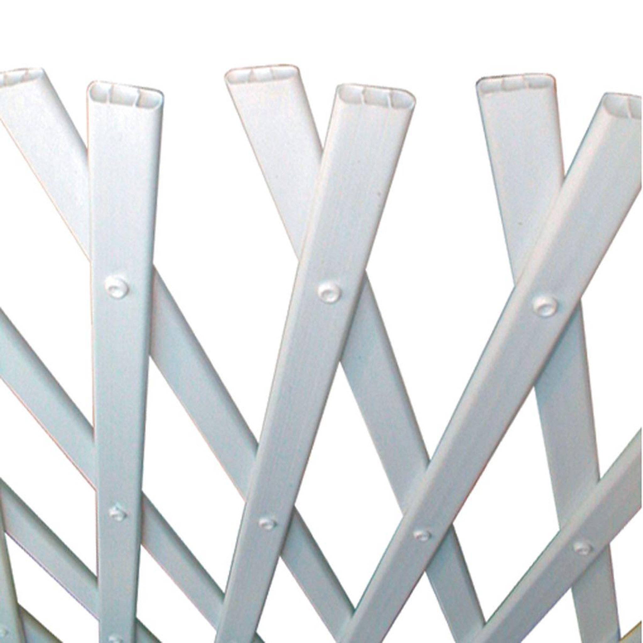 Nortene Treillis extensible en plastique  Trelliflex  1 x 3 m - Blanc