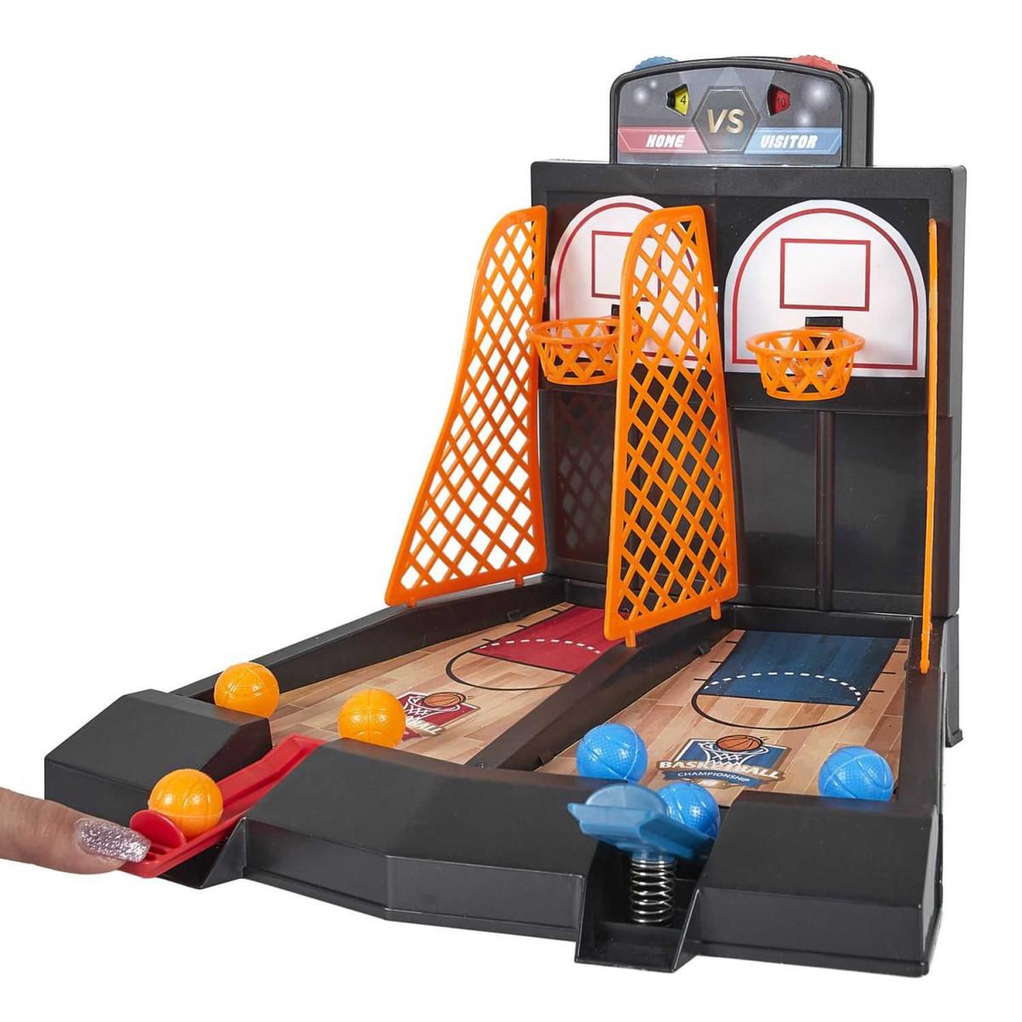 Voir la diapositive 2 : MISTER GADGET Jeu de basketball  duo  41cm multicolore