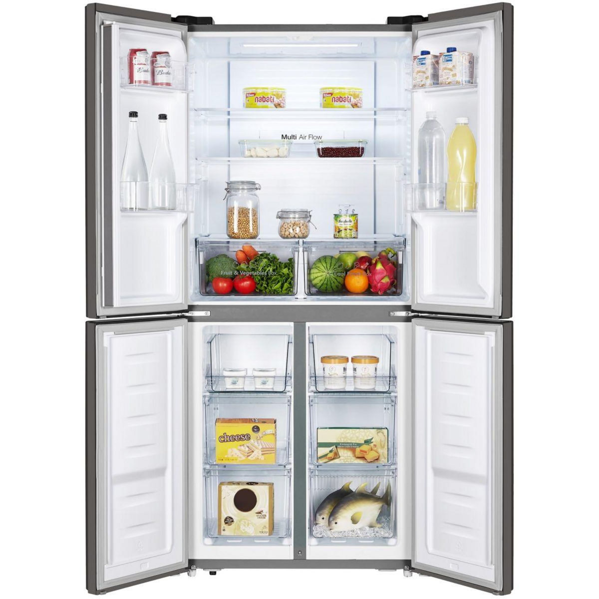 ESSENTIEL B Réfrigérateur multi portes ERMVE190-85hiv2