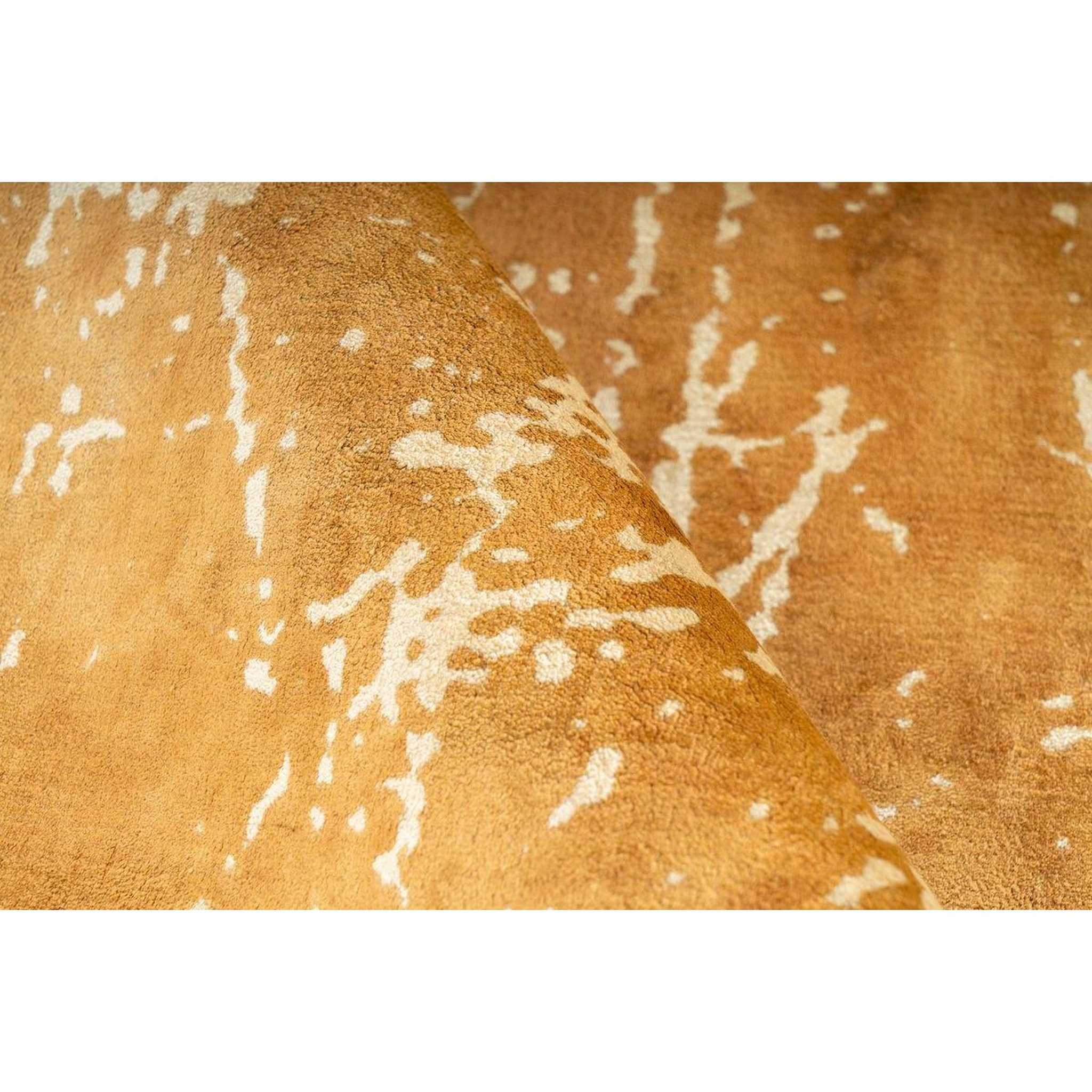 Voir la diapositive 2 : Paris Prix Tapis Tissé à la Main Imprimé  Dolce Vita III  Or