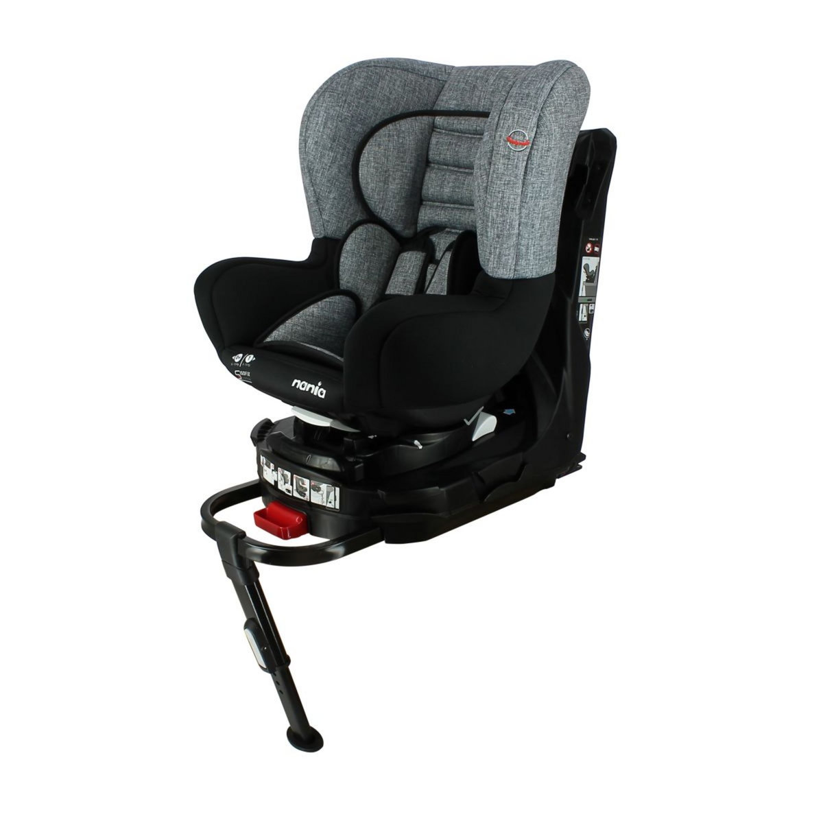 NANIA Siège auto isofix et pivotant REVO groupe 0+/1 REVO Nania Silver