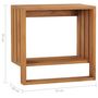 Voir la diapositive 6 : VIDAXL Porte-serviette mural 35x20x35 cm Bois de teck solide