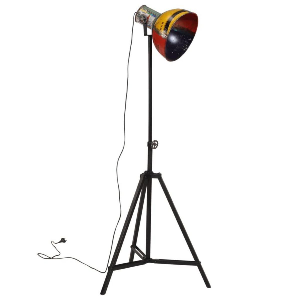 VIDAXL Lampadaire 25 W multicolore 61x61x90/150 cm E27