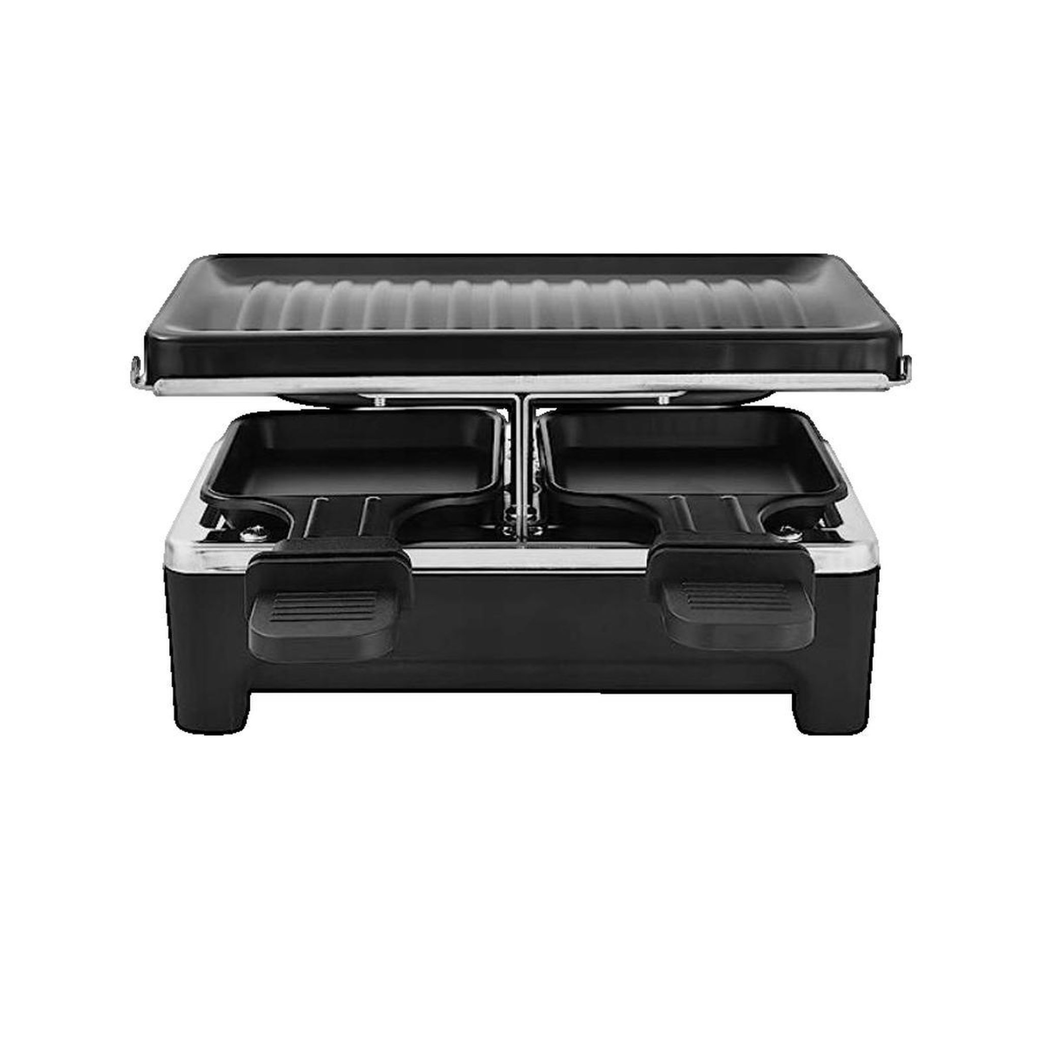 Voir la diapositive 2 : TKG Appareil à raclette TKG Team Kalorik Compact Noir