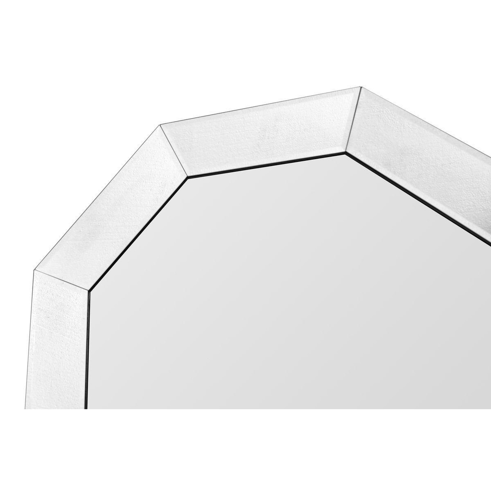 Voir la diapositive 2 : Paris Prix Miroir Mural Design  Kronos  60cm Argent