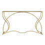 Voir la diapositive 2 : Paris Prix Console Design  Sunshine  130cm Noir & Or