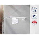 Leifheit Leifheit Corde a linge murale Telegant 72 Protect  83305
