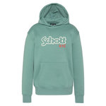 Schott Sweat à Capuche  Garçon Schott Sidney. Coloris disponibles : Vert