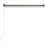 Voir la diapositive 4 : VIDAXL Auvent manuel retractable 300x250 cm Creme