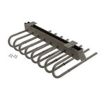 EMUCA SRL Porte-pantalons extractible -  Gauche -  Acier et Plastique -  Titane