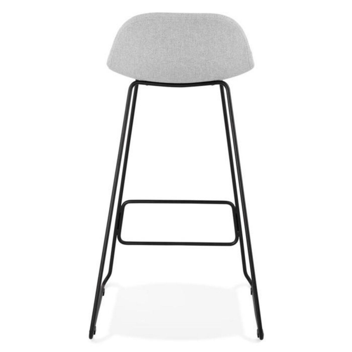 Paris Prix Tabouret de Bar Design  Holand  95cm Gris & Noir