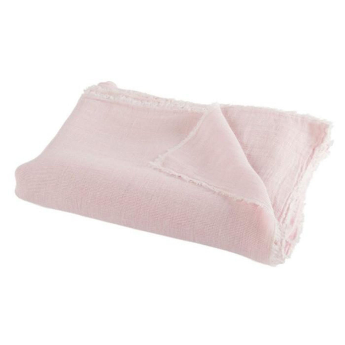 Paris Prix Plaid Délavé  Faded  150x200cm Rose