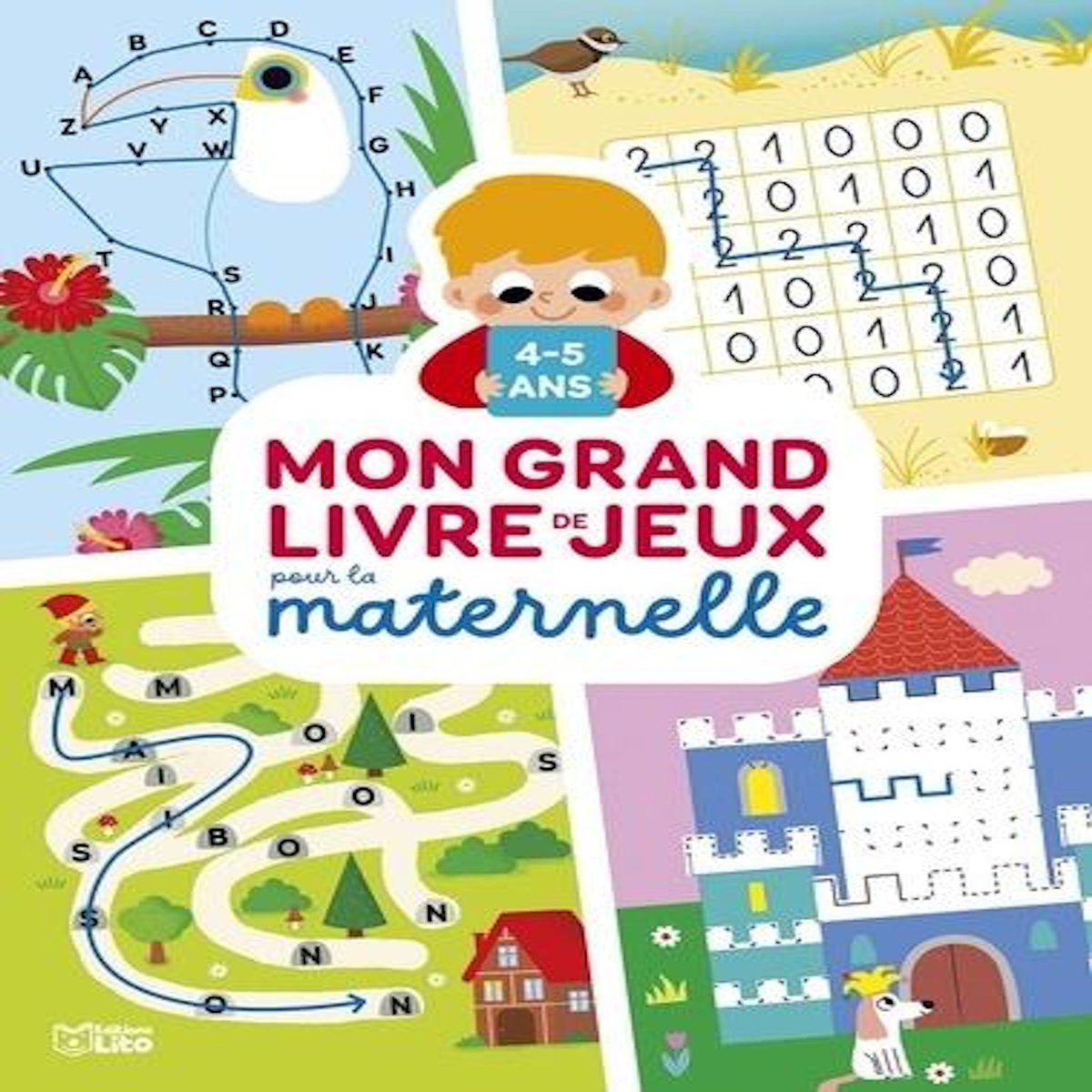 MON GRAND LIVRE DE JEUX POUR LA MATERNELLE, Chauvet Isabelle
