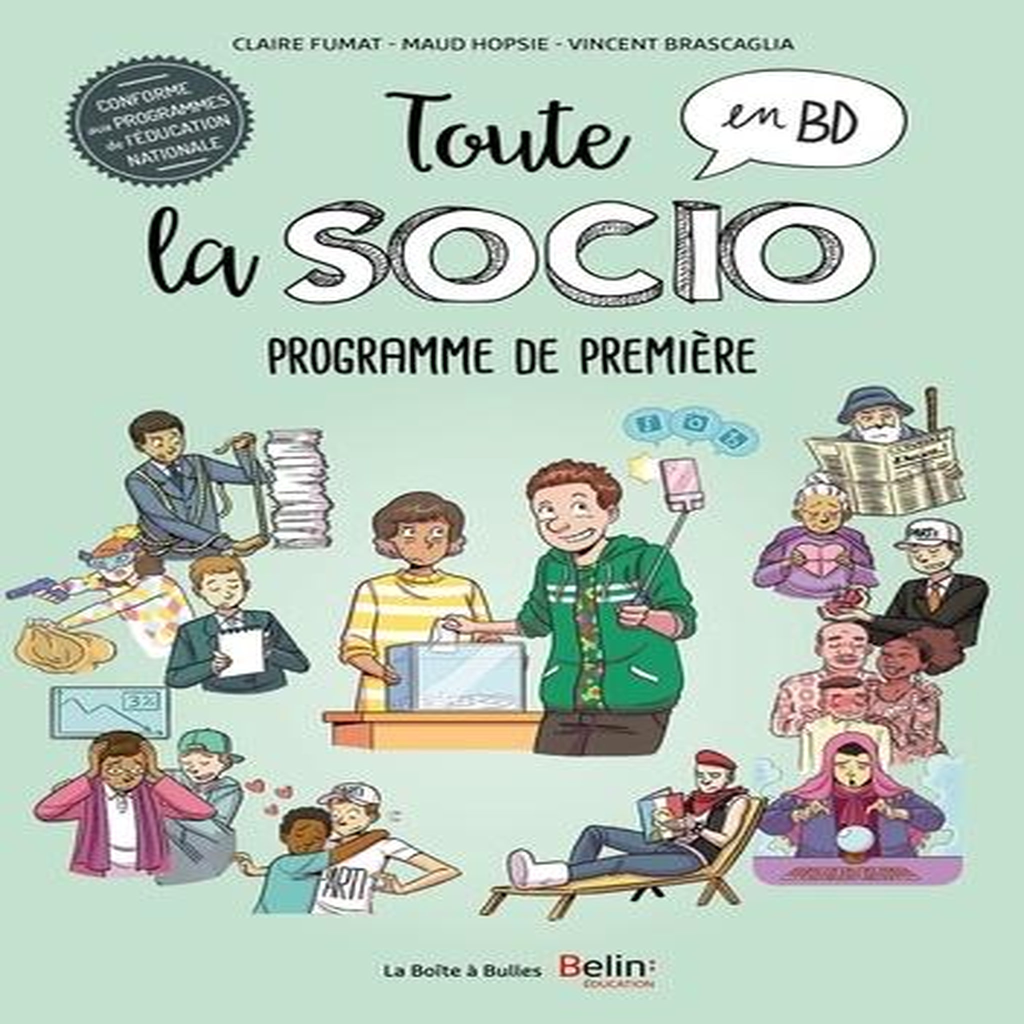 TOUTE LA SOCIO EN BD : PROGRAMME DE PREMIERE, Fumat Claire