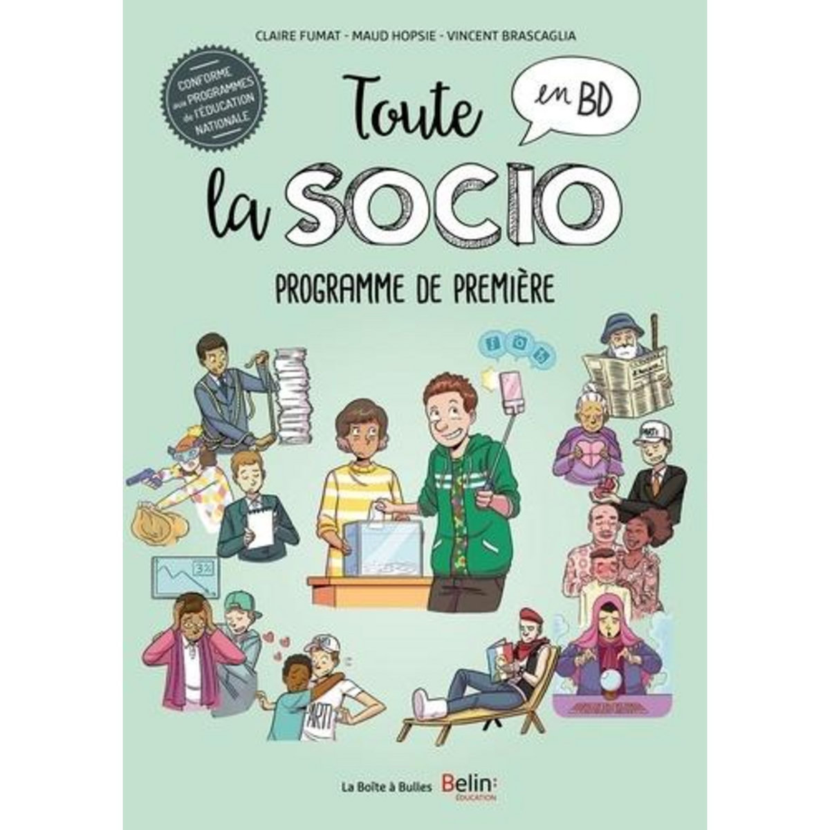 TOUTE LA SOCIO EN BD : PROGRAMME DE PREMIERE, Fumat Claire
