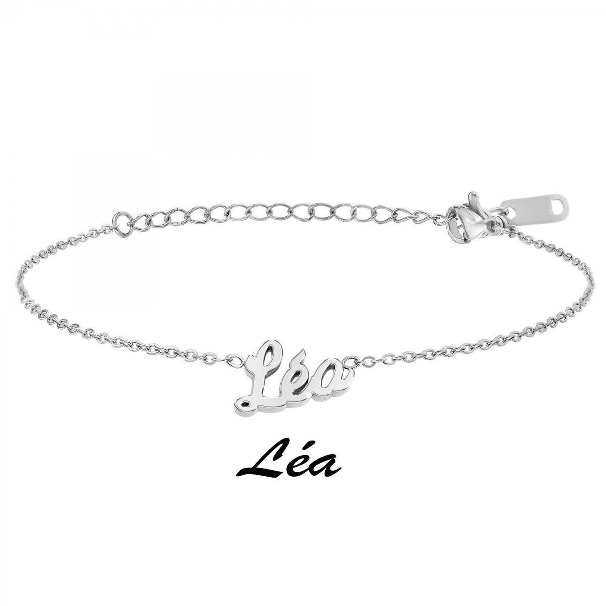 Voir la diapositive 3 : SC CRYSTAL Léa - Bracelet prénom