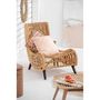 Voir la diapositive 4 : Paris Prix Coussin Déco Imprimé  Garden  49x49cm Naturel