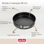 Voir la diapositive 3 : ZENKER Moule à manqué à charnière 28 cm Zenker Black Metallic
