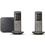 Voir la diapositive 3 : GIGASET Téléphone sans fil duo dect anthracite avec répondeur - gigacl660aduo